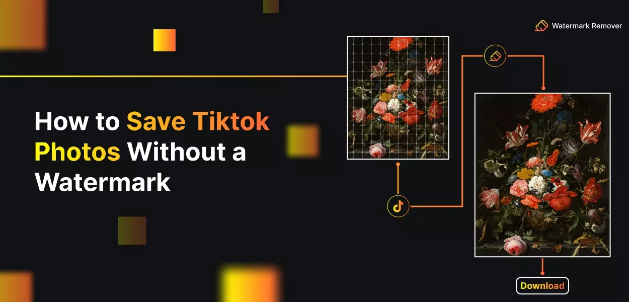 Save Tiktok photos without a Watermark
